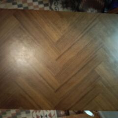 こたつ　長方形90幅90×60cm  ヘリンボーン柄テーブルの画像