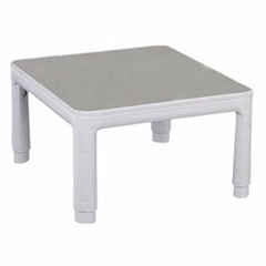 YAMAZEN こたつホワイト／グレー 60×60 の画像