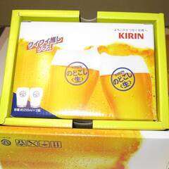 【受渡者確定】★ KIRIN のどごし生 ワイワイ推しグラス255m 2個×2セット 合計グラス4個 ビアグラス グラスの画像