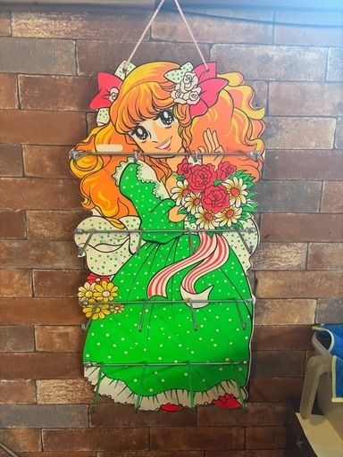キャンディキャンディ　当時物　ディスプレイボード　レトロ