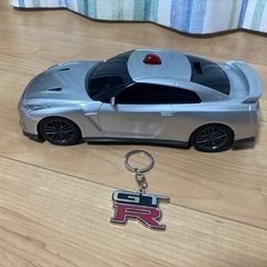 ニッサン日産GT-R覆面パトカーサウンドライト、キーホルダー
