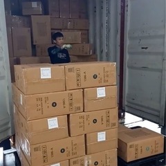 千葉県船橋・倉庫内でのコンテナからの荷下ろし作業【デバンニング】