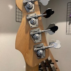 BUSKERS エレキベース ブラック　弦高調整済みの画像