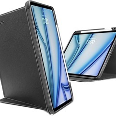 tomtoc ブラック iPadケース スタンド機能付き