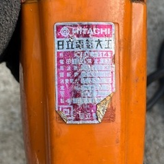 日立　電動ドリル　DL-114　　の画像