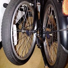 サイモト折りたたみ自転車21インチ6段ギア平成2年購入の画像