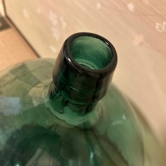 デミジョンボトル ガラス瓶 レトロ 大瓶の画像