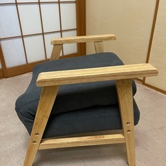 新品のローチェアですの画像