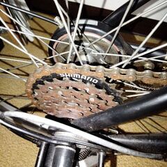 サイモト折りたたみ自転車21インチ6段ギア平成2年購入の画像