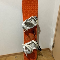 スノーボードビンディング2点セット　子ども用