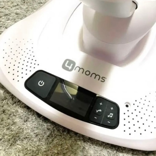 ママルー 電動バウンサー 4moms 4.0 シート2色付き