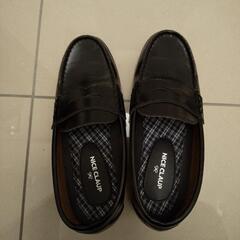 （引き取り待ち）ローファー　黒　23.0 　ナイスクラップ