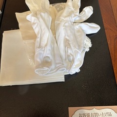 結婚式の新郎セット　カフス　サスペンダー等の画像