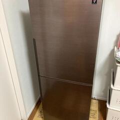 シャープ プラズマクラスター冷蔵庫
280L 2ドア 右開きタイ...