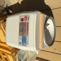 TOSHIBA もちっ子生地職人 もちつき機 ピュアホワイト PFC-20FKの画像