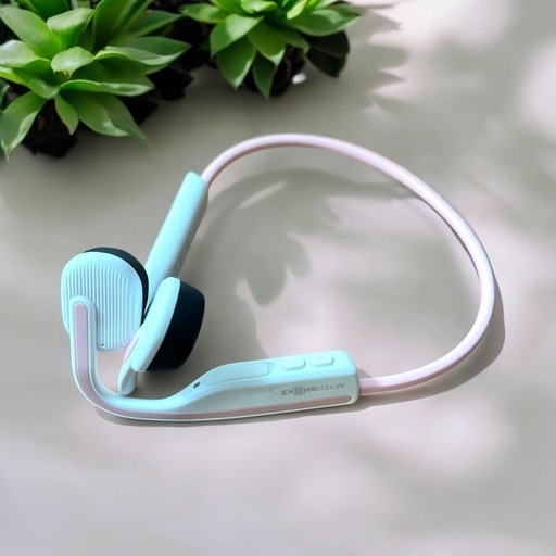 【購入者決定】AFTERSHOKZ OpenMove ホワイト/ピンク骨伝導イヤホン