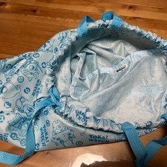 妖怪ウォッチ巾着袋マチ有り(持ち手付き)の画像