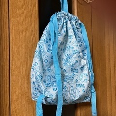 妖怪ウォッチ巾着袋マチ有り(持ち手付き)の画像