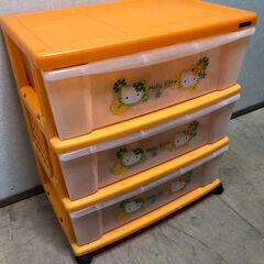 決まりました☆中古美品☆ナカバヤシcapaty☆ハローキティ☆3段