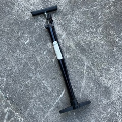 【美品】室内保管　空気入れ　黒　ブラック