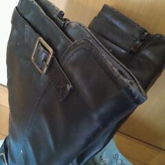 価格交渉受け付けます　ロングブーツ　未使用品　劣化ありの画像