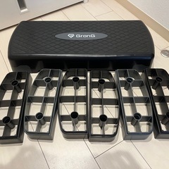【中古】GronG(グロング)　ステップ台 4段 グレーの画像