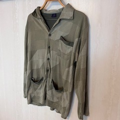 ヴィンテージ 古着 パジャマシャツ 開襟 長袖 vintage