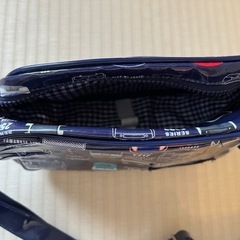 子ども用　斜め掛けバック(鉄道柄)の画像