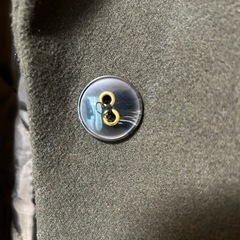 ヘザー　Heather サイズ　M カーキ　ダブルボタン チェスターコートの画像