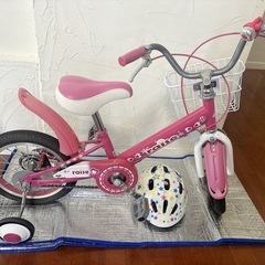 ✨値下げ✨子供用自転車　ヘルメット付