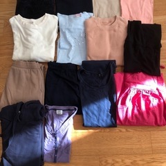 【無償】女性向け洋服14点（160-165cmくらい）