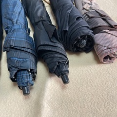 紳士向け 折り畳み傘5本の画像