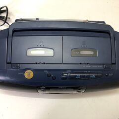 ビクターCDダブルラジカセ　RC-QW50 73007-2-040の画像