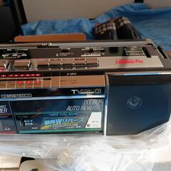 未使用Wラジカセの画像