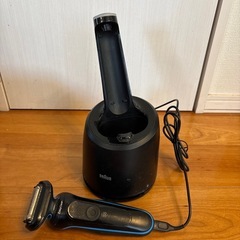 ブラウン BRAUN 専用洗浄液 メンズシェーバー用 洗浄液カートリッジ 4個　本体ジャンクの画像