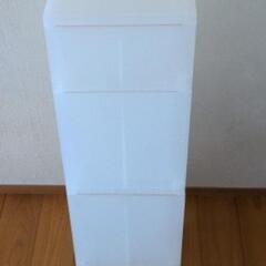 無印良品　ポリプロピレン　収納ストッカー　キャスター付の画像