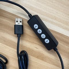 【お譲り先決定】スマホやオンライン用USBライトの画像