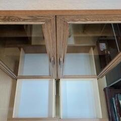 キャビネット☆木製、アンティーク調、収納【浜村鹿野温泉ICから3分 買取本舗 宮本リサイクル 営業時間9～19時 定休日水曜のみ←連絡できませんm(_ _)m】の画像