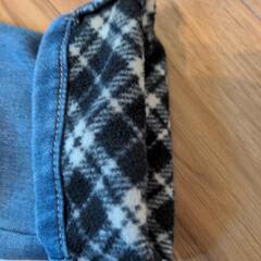 裏起毛　あったかジーンズ160サイズの画像