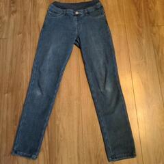 裏起毛　あったかジーンズ160サイズ