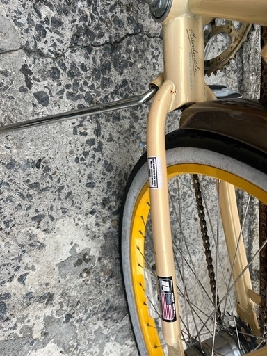26インチ3段ギアNIRVEナーブビーチクルーザー自転車ストリートバイク?プロフ必読