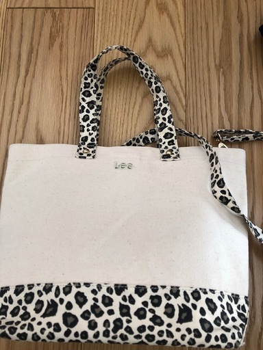 Lee トートバッグヒョウ柄
