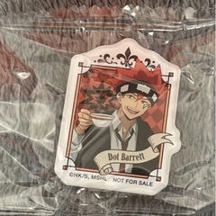 くら寿司 マッシュル コラボ アクリルステッカー　2種セットの画像