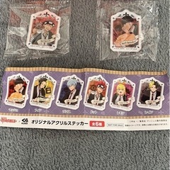 くら寿司 マッシュル コラボ アクリルステッカー　2種セットの画像