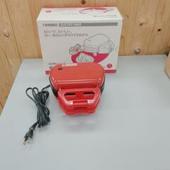 ✨無料✨味自慢シリーズ・焼きおにぎり器☆TWIN BIRD☆HP-103☆レッド・通電確認【浜村鹿野温泉ICから3分 買取本舗 宮本リサイクル 営業時間9～19時 定休日水曜のみ←連絡できませんm(_ _)m】の画像