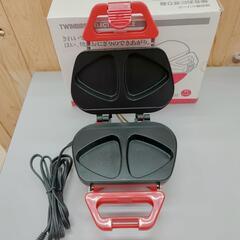 ✨無料✨味自慢シリーズ・焼きおにぎり器☆TWIN BIRD☆HP-103☆レッド・通電確認【浜村鹿野温泉ICから3分 買取本舗 宮本リサイクル 営業時間9～19時 定休日水曜のみ←連絡できませんm(_ _)m】の画像