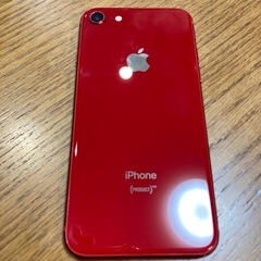 iPhone8 64G 赤の画像