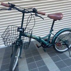 ＊美品＊　20インチ　折り畳み自転車