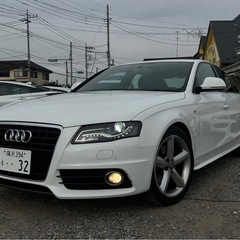 アウディ A4 3.2 FSI クワトロ Sライン車検R8年4月