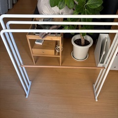 【美品】ニトリ　バスタオルスタンド